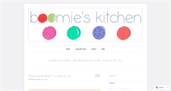 Desktop Screenshot of boomieskitchen.com